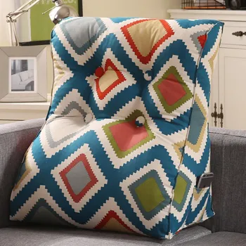 

Johnear Backrest wedge lumbar support cushion bolster reading pillow back rest pillows supportive headboard for bed sofa
