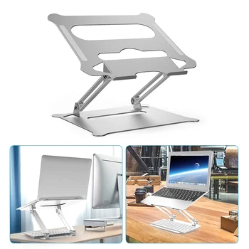

Aluminum Alloy Laptop Stand for Macbook Pro Height Adjustable Notebook Holder Bracket Rack Support Accessories