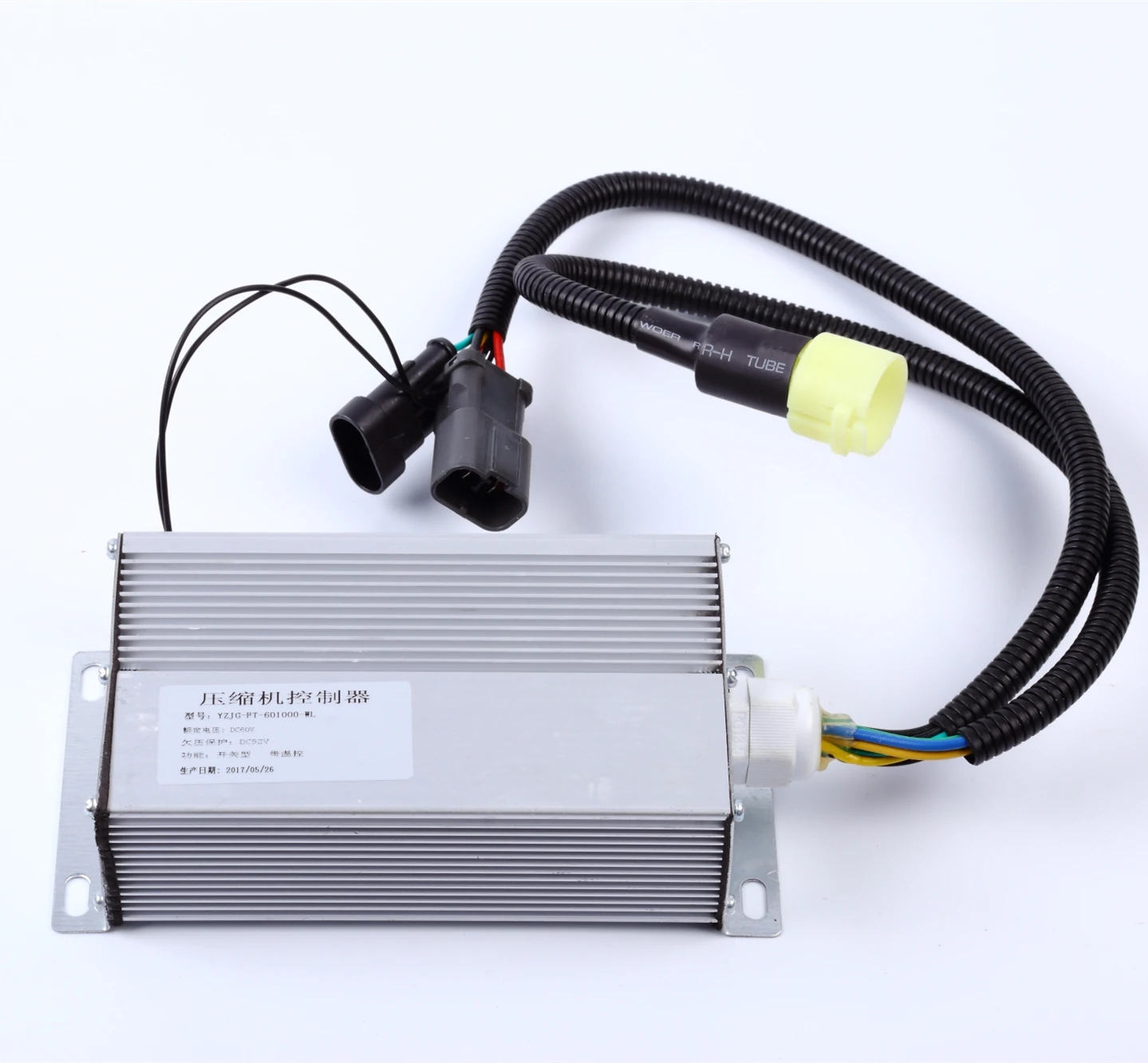 Electric vehicle air conditioning compressor controller 12v24v48v60v72v electric automotive air conditioning compressor 72volts for small ev aircon
