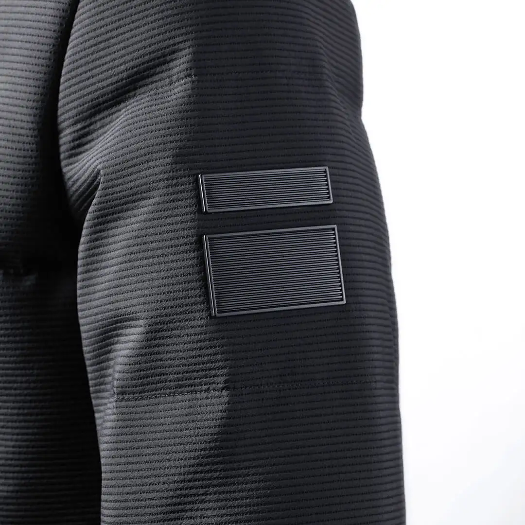 Xiaomi 90Fun текстурированный пуховик с капюшоном Ipx4 Водонепроницаемый Анти-бурение Теплый средней длины мужские пуховики пальто для холодной зимы