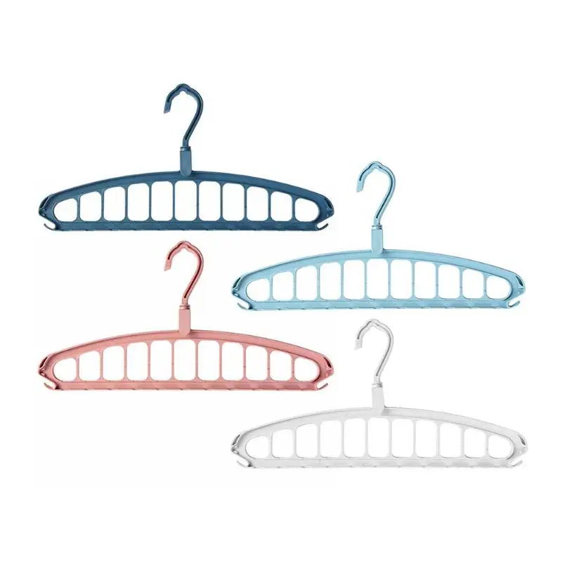 

Environmental Protection Multi-port Space Saving Excellent Quality Hanger Clothes with Hook Closet Organizer Home Rack Tool