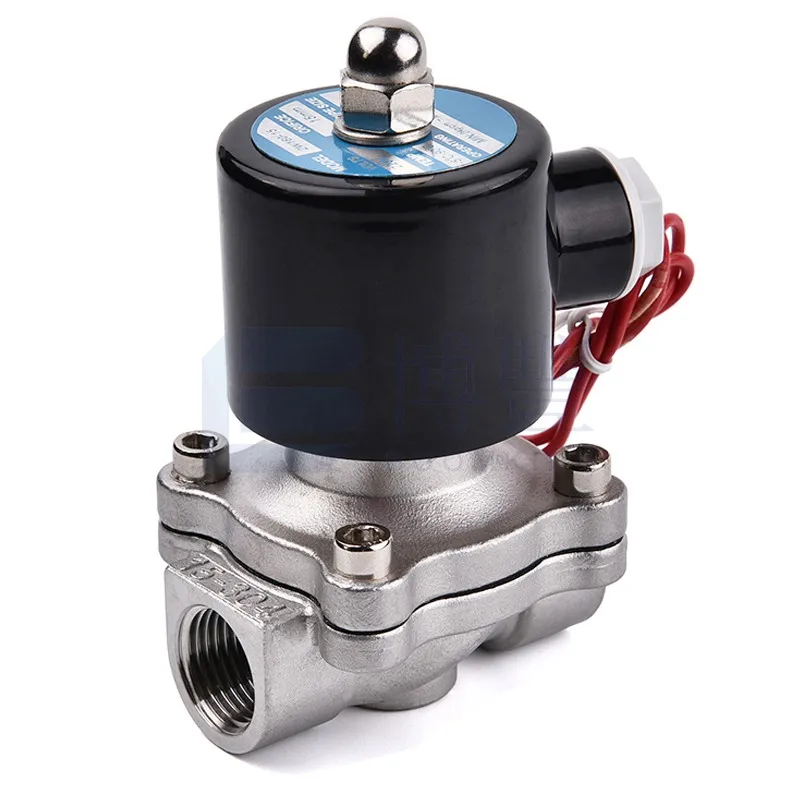 

DN15/DN20/DN25/DN32/DN40/DN50/DN65 Normally closed solenoid Diaphragm control valve Electric water/air valve 304 stainless steel