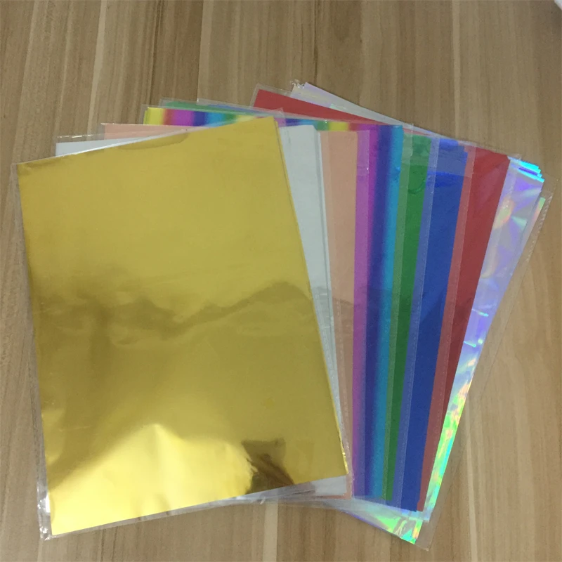 Gold Silver Red Hot Stamping Foil Paper Laminator Laminating Transfer on Elegance Laser Printer