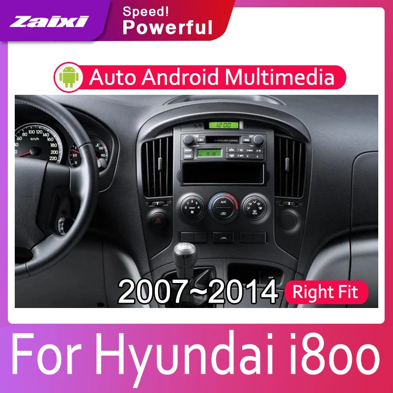 ZaiXi автомобильная система Android 1080P IPS жк экран для Hyundai i800 2007 ~ 2014 автомобильный