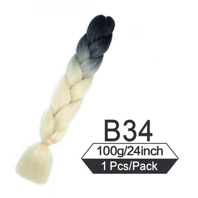 24 Inch Jumbo Braiding Hair Extensions For Box Twist Braid Accessorie Pre Stretched Afro Fake Hair Wholesale Jumbo Crochet Braid #99J
