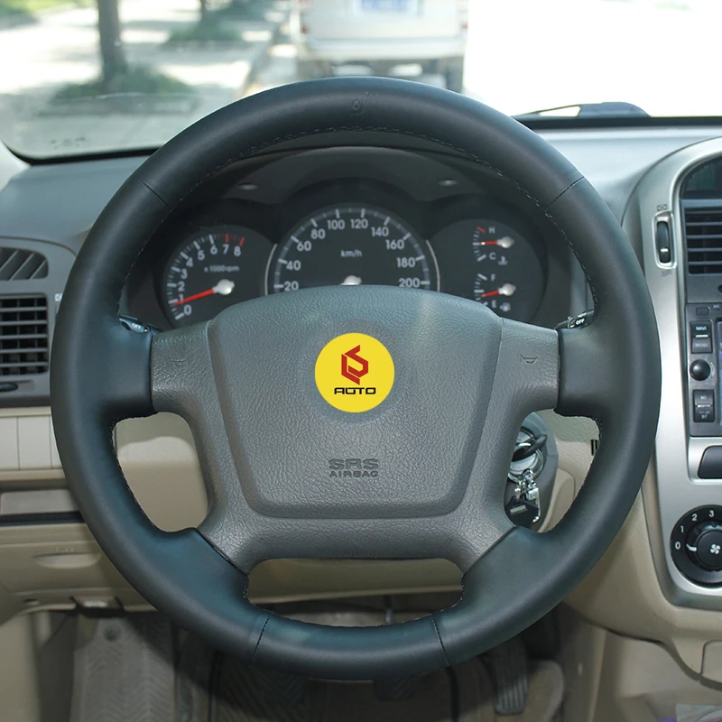 Оплетка на руль для Kia Cerato 2005 2012 Old Ceed кожаный чехол чехол|Чехлы руль| |