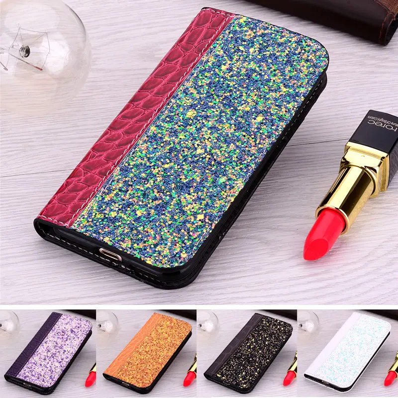 Чехол с откидной крышкой MiA3 6 09 дюйма для Funda Xiaomi Mi A3 чехол блестками кошелек из