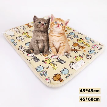 

Pet Electric Heating Pad Heater Mat Cat Dog Bed Body Winter Warmer Carpet Pet Electric Blanket Heated Seat for Kitten Puppy
