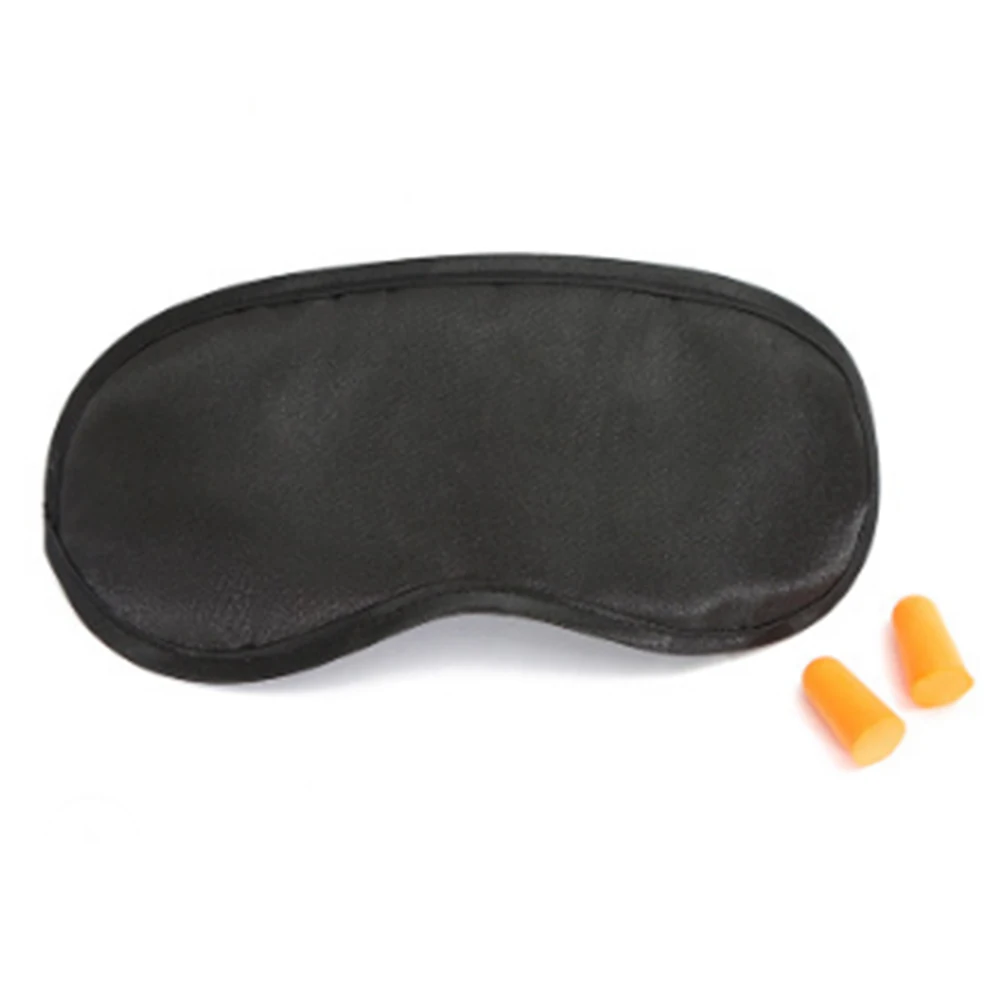 Eye mask earplugs Подушка из пены с эффектом памяти, u-образные подушки для шеи, для самолета, поддержка шеи, аксессуары для путешествий, 4 цвета, удобные подушки для сна, дома - Цвет: Eye mask earplugs