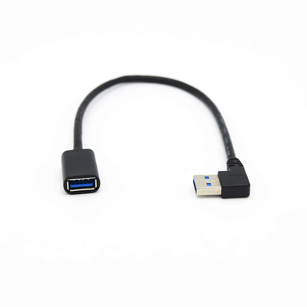 

Left/right Angle 90 Degree Male To Female Usb Data Charging Cables Usb 3.0 Extension Cable