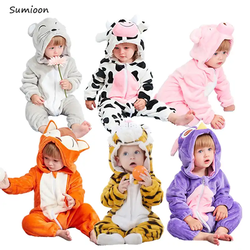 Newborn Romper Baby Boys Girls Jumpsuit Bebe Clothing Toddler Infant Pajamas Winter Baby Clothes Panda Romper Baby Costumes Rompers Aliexpress