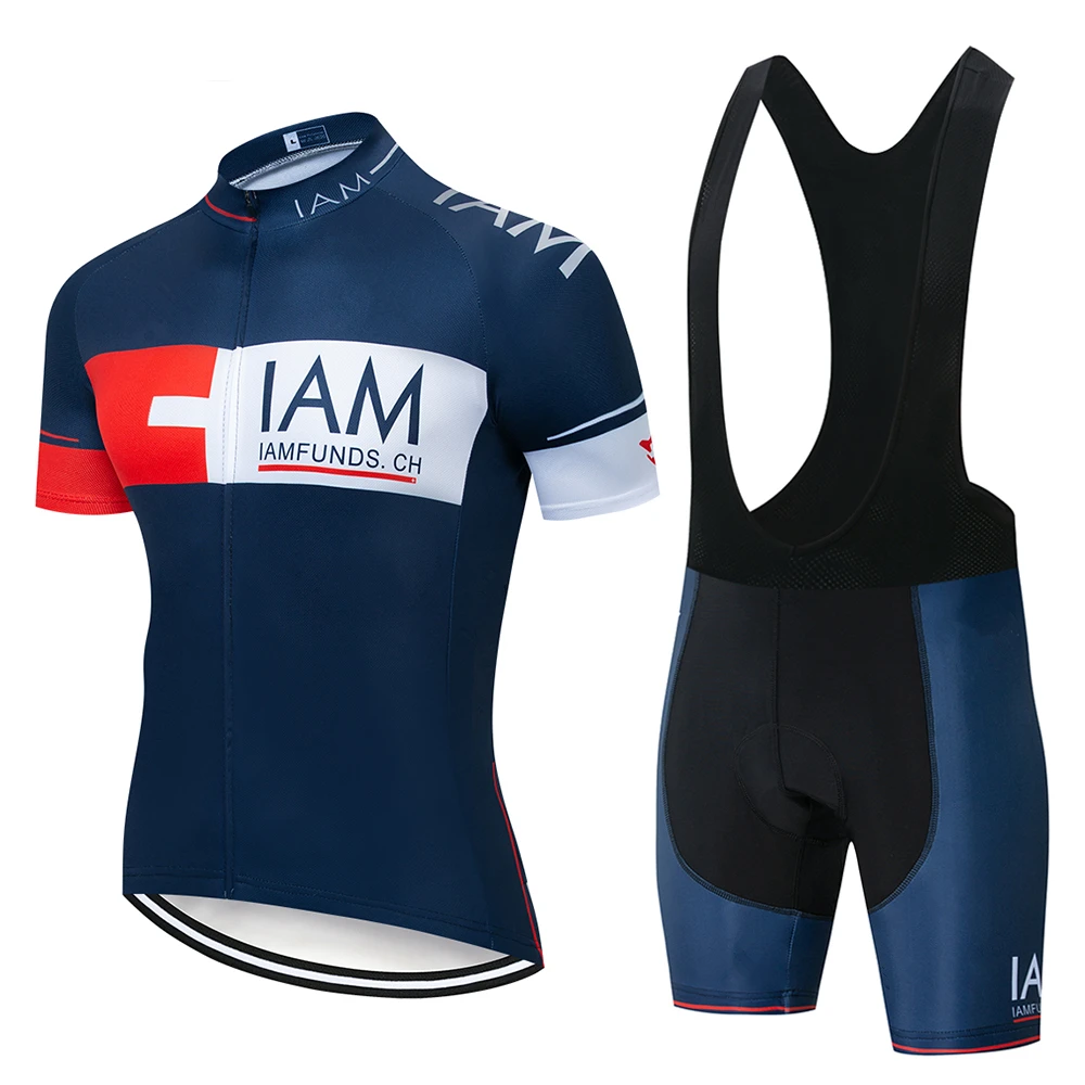 IAM Велоспорт Джерси ropa ciclismo hombre команда летняя велосипедная одежда быстросохнущая с коротким рукавом велосипед pro maillot - Цвет: 2