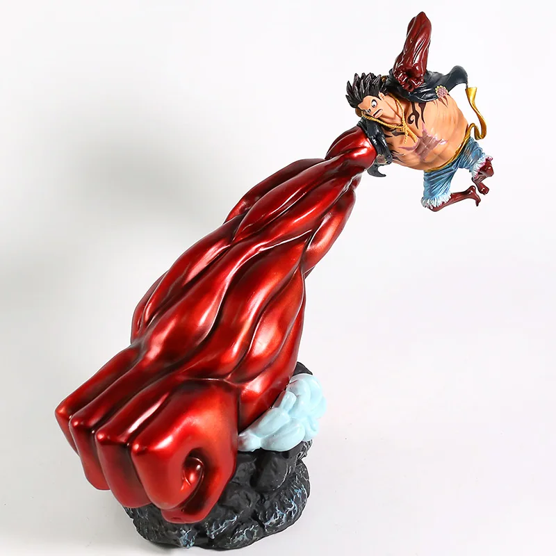 Один кусок Обезьяна D Luffy gear четвёртый Gigant пистолет Ver. Статуя пвх фигурка коллекционная модель игрушки