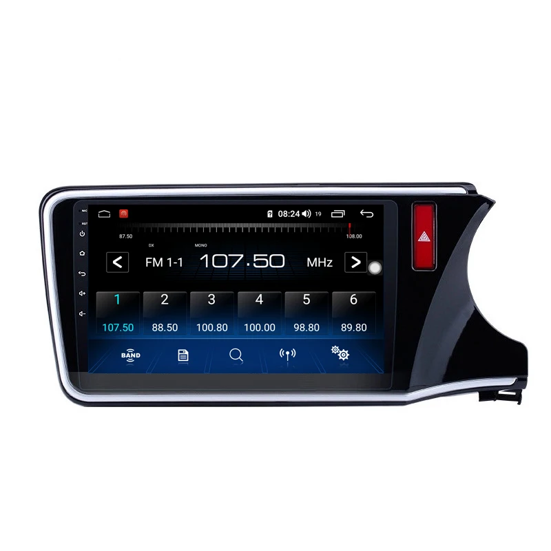 Cheap Ectwodvd 10.1inch Andriod 8.1 Car DVD GPS For Honda City Greiz Gienia 2015 2016-2018 4G RAM 64G ROM CarPlay DSP 4G LTE with WIFI 9