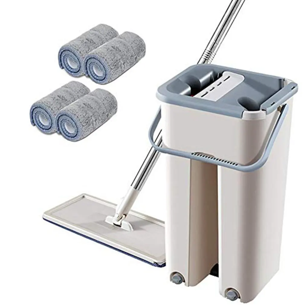 

Spray Floor Mop with Reusable Microfiber Pads 360 Degree Handle Mop for Home Kitchen Laminate Wood Ceramic Tiles Floor Cleaning