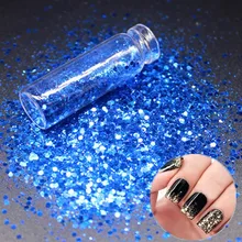 1 шт. темно-синий ультратонкий лак для ногтей с блестками серебристый прозрачный фиолетовый розовый золотой цвет лак для ногтей инструмент для украшения ногтей