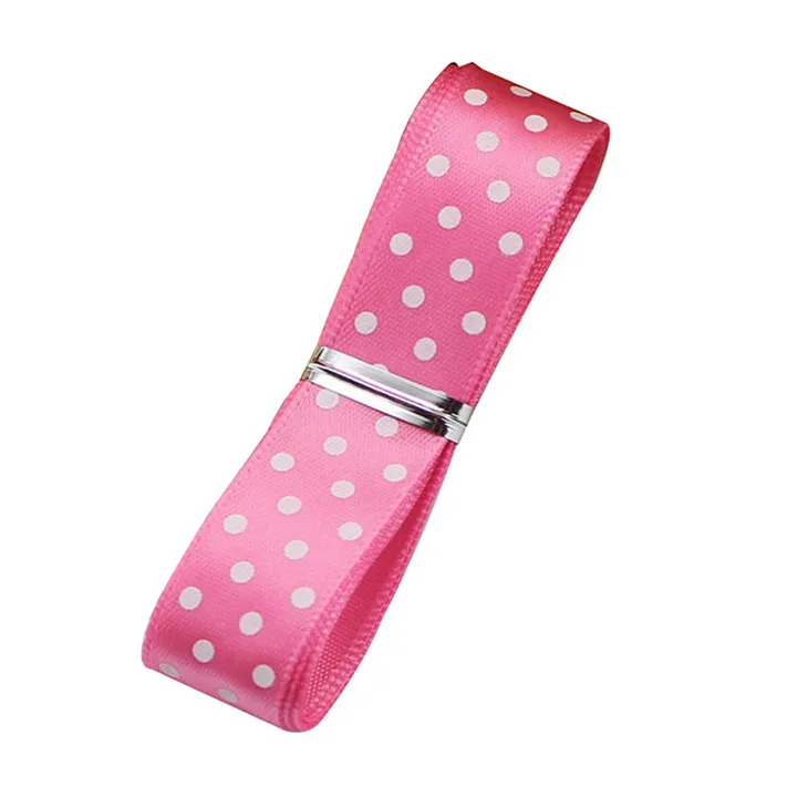 3  5 Yard Single-Sided Dot Print Ribbon For DIY Gift Wrap Belt15mm Satin Ribbons Handmade Clothing  Ribbon Strip Hair Accessories (2)