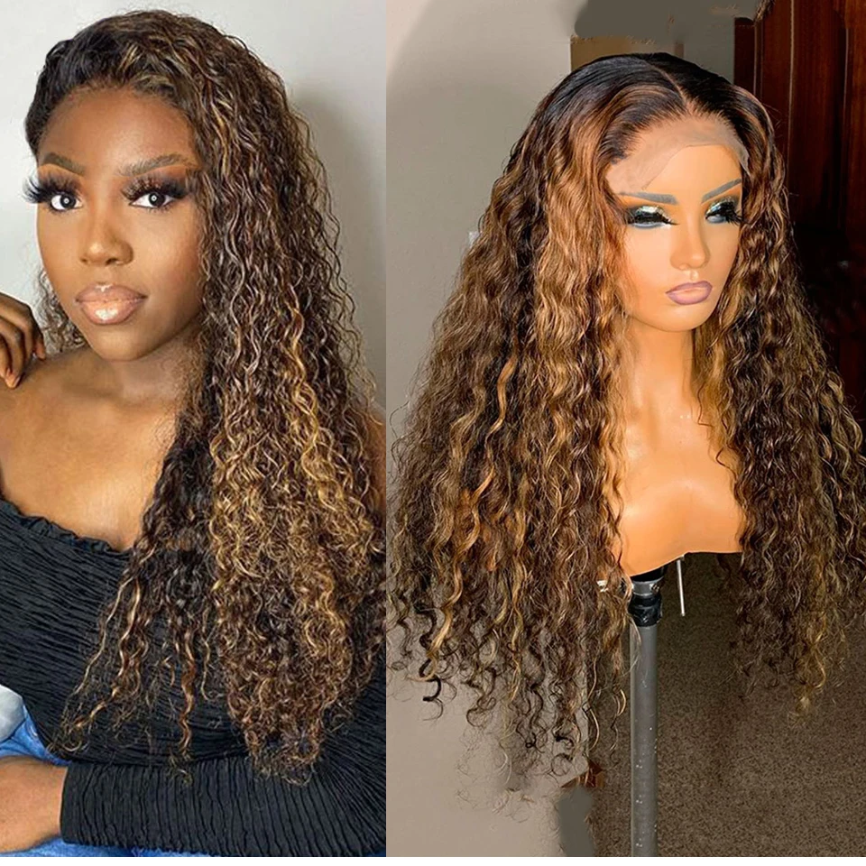 Парики из человеческих волос Maxine волнистые и влажные волосы для женщин 150|Парик