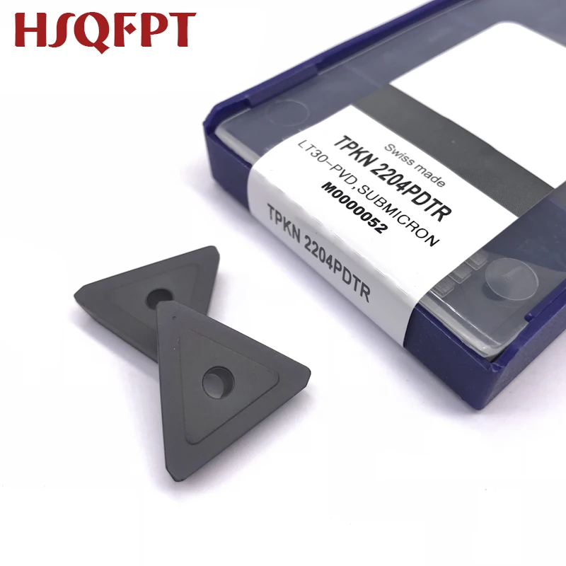 10 шт. TPKR2204 PDTR LT30 фреза Инструменты долбежные плеча карбида вставки CNC обрабатывающий центр точности полуотделки