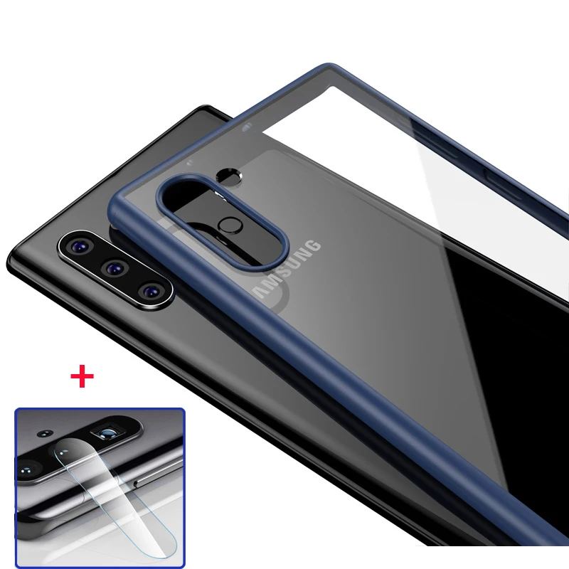 

Phone Case for Samsung Galaxy Note 10 Case Cover 360 Full Protection for Galaxy Note 10 Pro Plus Case Luxury Cover TPU+PC Soft