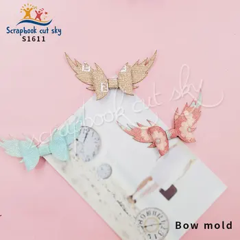 

2020 latest bow S1611 Scrapbook cut sky product is suitable for market general machines Muyu wooden mold