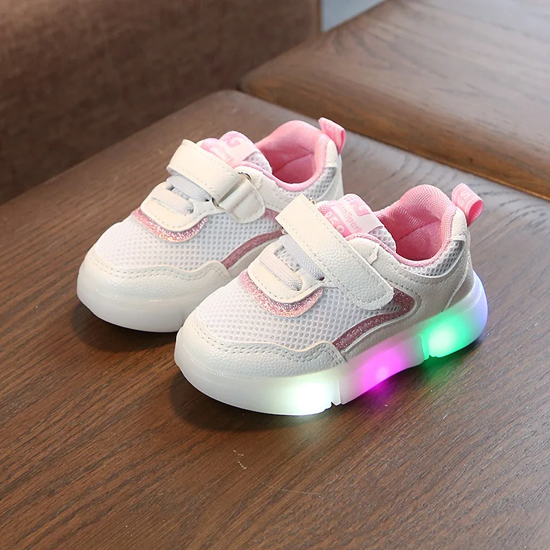 

Running Shoes for Boys Girls Sport Sneakers Toddler Breathable Mesh Sports Walking Shoes White