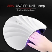 Художественная сушилка дизайн Белый светодиодный УФ лампа Сушилка для ногтей гель лак отверждения машина время USB инструменты для ногтей сделай сам гель лак 36 Вт/48 Вт/72 Вт