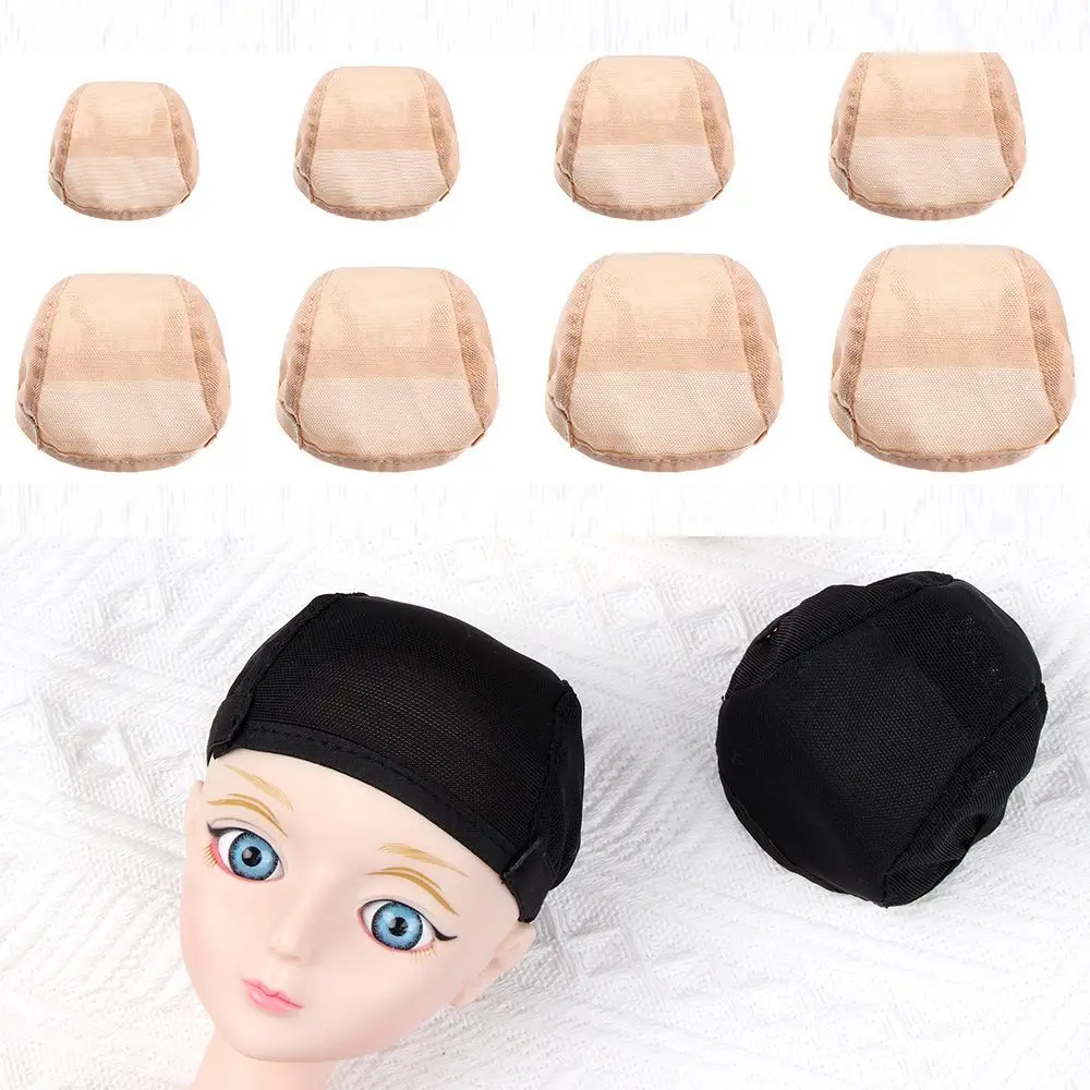 1pc Doll DIY Accessories Fixed Hair Hairnet Net Non-slip Hat Cap Head Headgear for 1/3 1/4 1/6 BJD Wig Toy Bjd | Игрушки и хобби