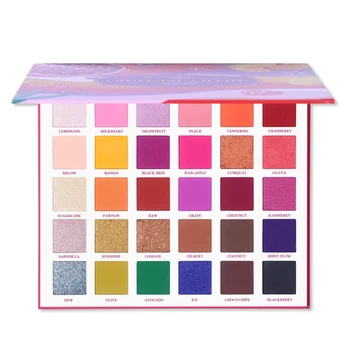 

30 Colors Glitter Matte Powder Eye Shadow Long Lasting Waterproof Non Blooming Eyeshadow Palette Makeup