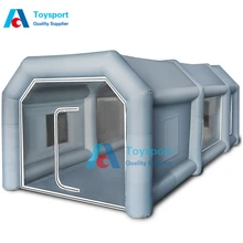 PVC Air Inflatable Car Cover Garage Tent Spray Booth Air Filter Tents Paint Booth For Car