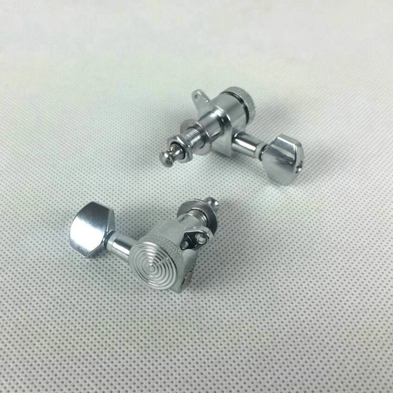 3x3 sealed mechanics with automatic locking, standard button with Thread surface for acoustic and electric guitar