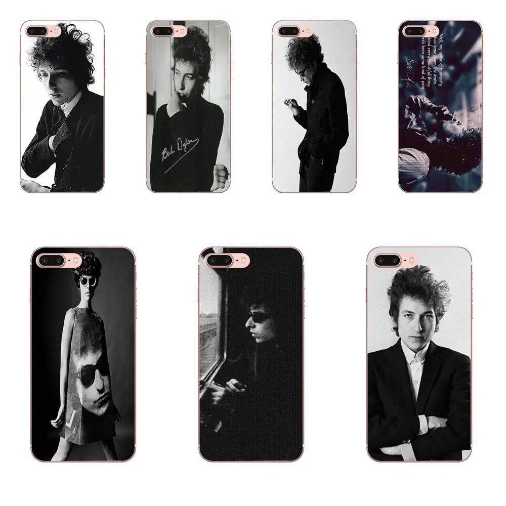 Soft Coque For Apple iPhone 11 Pro 4 4S 5 5S SE 5C 6 6S 7 8 X XR XS Plus Max Bob Dylan Fashion | Мобильные телефоны и