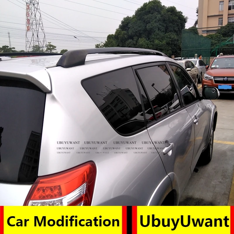 Багажники UBUYUWANT на крышу багажник для Toyota RAV4 черный из алюминиевого сплава 2009 2010