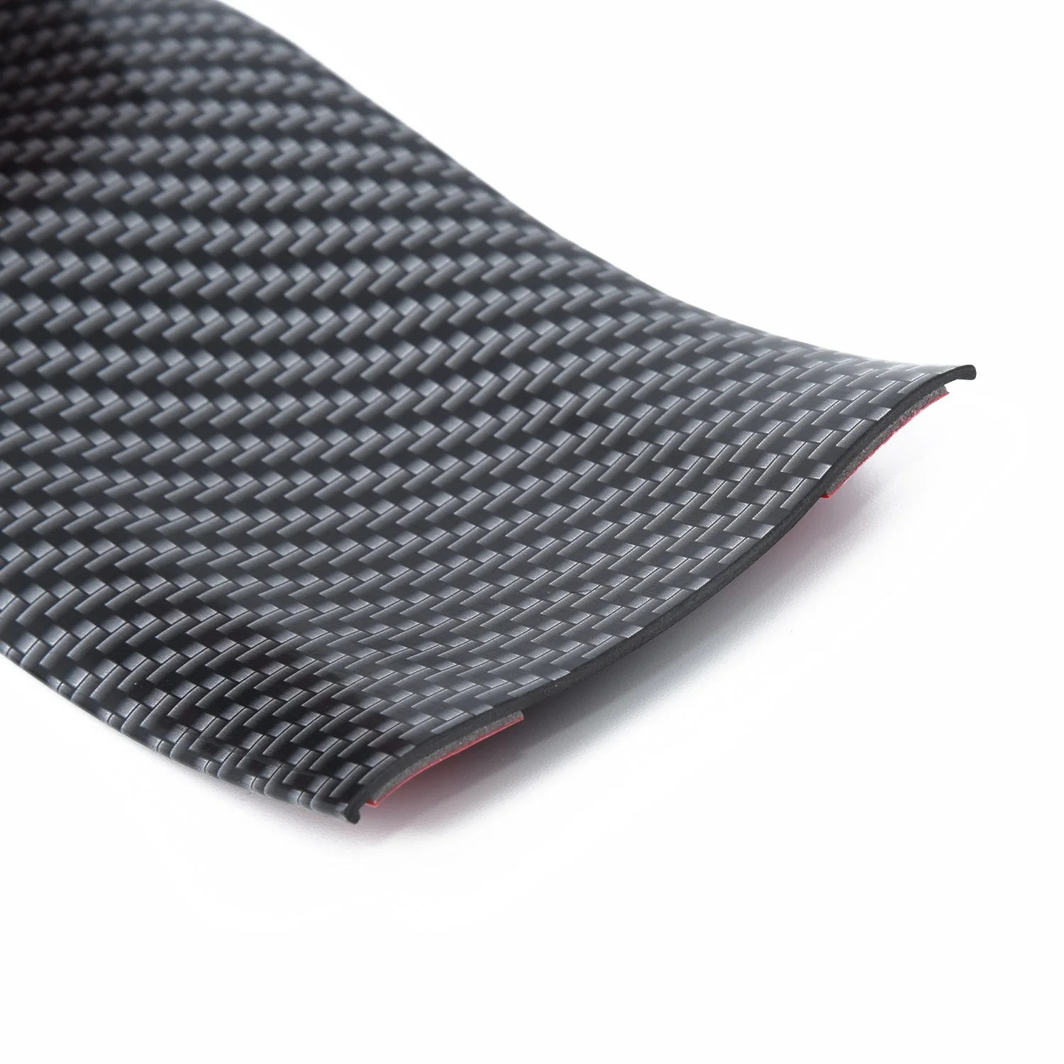 Pro Carbon~ Fiber передний бампер полосы губ Splitter Спойлер тела юбка протектор 2 м