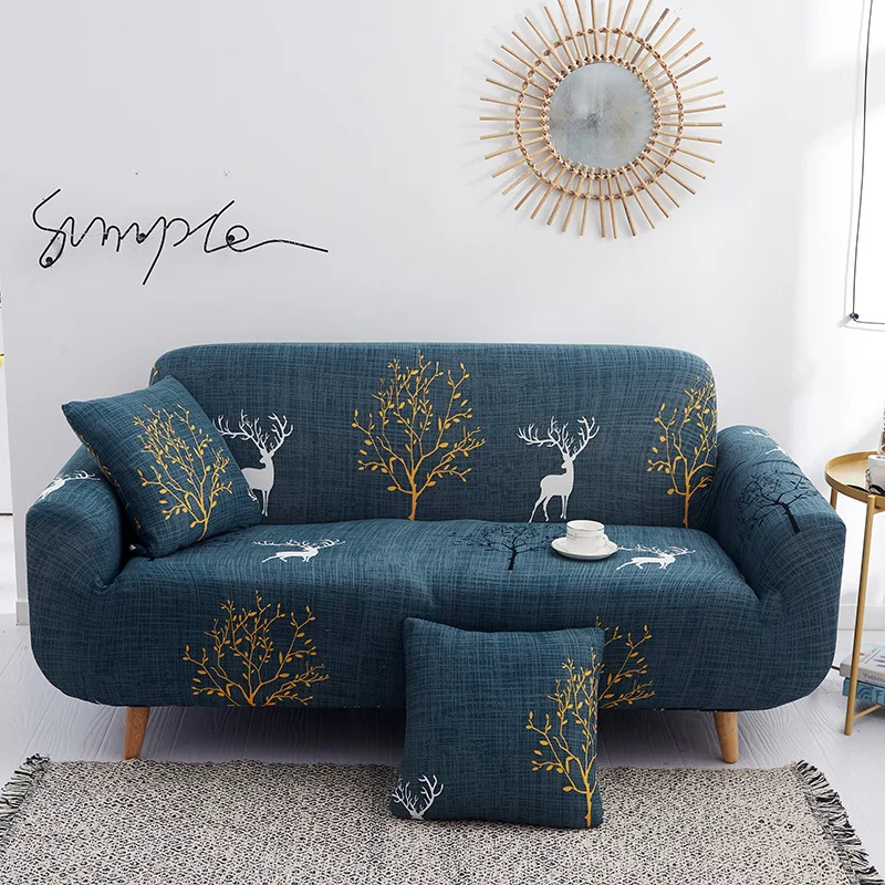 Sofa Covers for Living Room Elastic Stretch Sofa Cover for Living Room Couch Cover Armchair Cover Single/Two/Three/Four Seat
