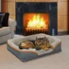 Heavy Duty Large Orthopedic Pet Bed Soft Cushion Foam Waterproof Sofa Dog Bed XL 1