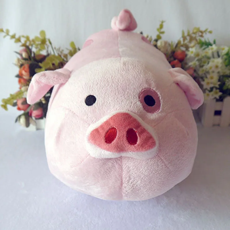 Мультфильм Аниме Гравити Фолз Мэйбл милый розовый свинья Waddles мягкие забавные плюшевые игрушки мягкие игрушки, куклы Подарки для детей