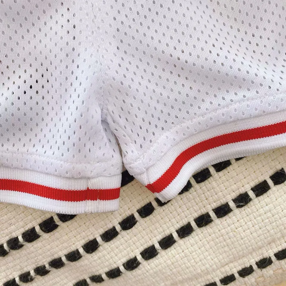 baby clothing set essentials 2021 Summer Kids Clothing Sets Cartoon Print Children's Quick-drying Suit Baby Boys Girls Mesh Sleeveless T Shirts Shorts 2pcs baby clothing set red	