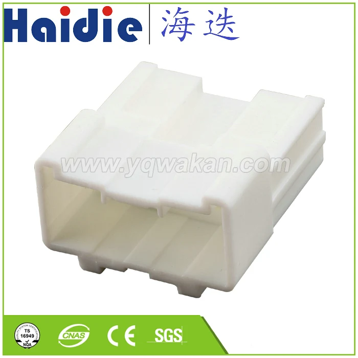 Free shipping 2sets 18pin auto car plastic electric housing plug wiring cable connector  6098-3901