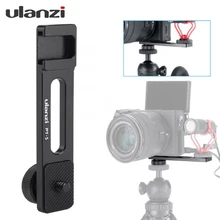 Ulanzi PT-5 Vlog микрофонная подставка Адаптер штатив кронштейн Подставка для sony A6400 A6500 A6300 для Canon Nikon DSLR камера аксессуары
