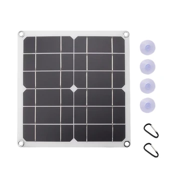 

5V 15W Semi-Flexible Monocrystalline Solar Charger Panel Solar Cells for USB Charging Waterproof