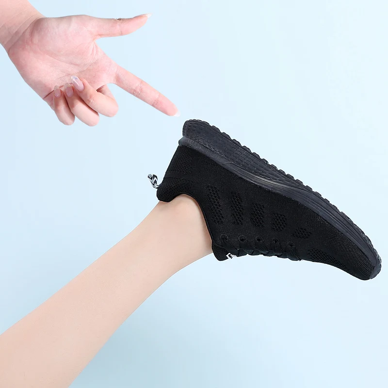 TKN кроссовки женская обувь для бега Спортивная повседневная на шнуровке из