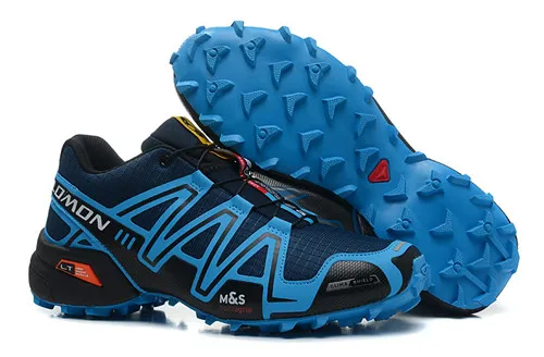 21 Salomoner SpeedCross 3 CS Мужская Уличная обувь для альпинизма, спортивные дышащие кроссовки, solomon Speedcross zapatillas hiking Hombre - Цвет: 21