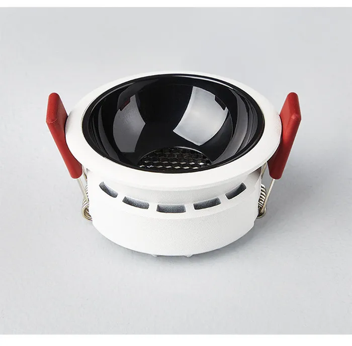 Description Picture 6 of itemDimmable Round  Anti Glare Recessed LED Downlight 7W 12W 15w 20w AC85-265V COB Ceiling Kitchen Living Room Indoor Lighting