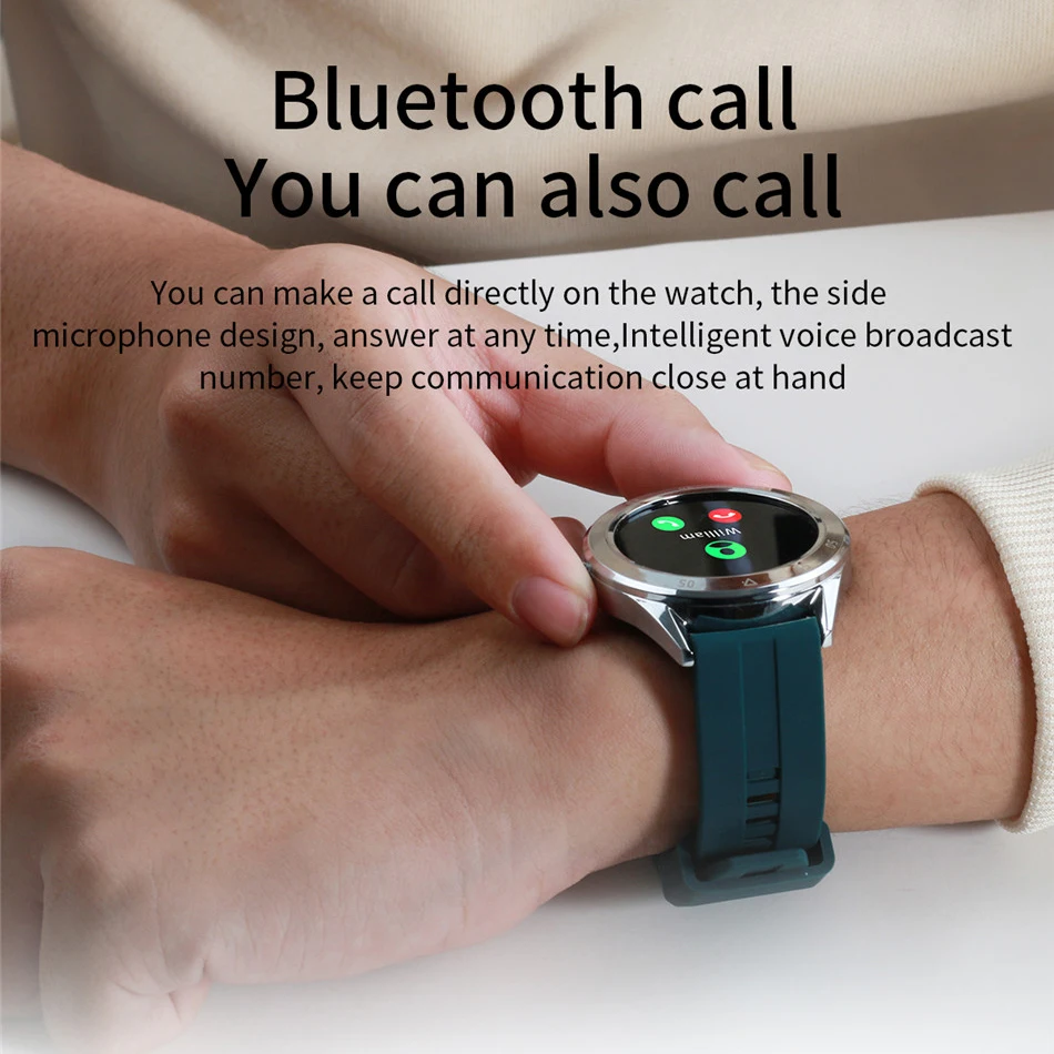 LIGE Смарт часы мужские для телефона подключенные Bluetooth водонепроницаемые