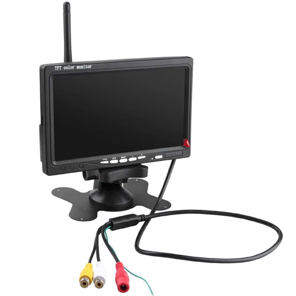 

Waterproof Car Parking System Bus 7inch Monitor Durable Truck Universal Wireless Metal Reversing Camera Night Vision