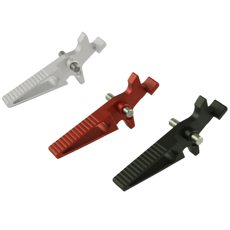 

New Hunting Accessories IPSC CNC Aluminum Timer trigger For M4/M16 Airsoft AEG BK Red