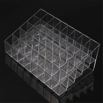 

40 Grids Acrylic transparent Makeup Organizer Storage Boxes Make Up Organizer lipstick holder Jewelry Box Holder Display