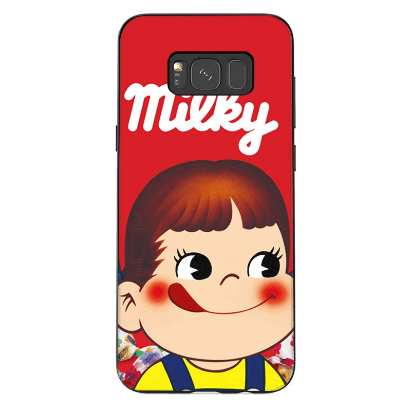 Мобильный телефон для samsung GALAXY A2 A20E A70s J4 J6 J7 J8 Core Prime Duo Plus чехол Пеко молочного цвета для девочек стильная футболка с изображением персонажей видеоигр - Цвет: B10