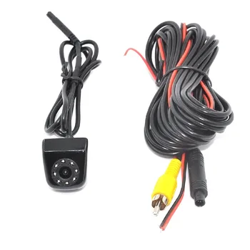 

CCD Car Rear View Camera 720P Black Night Vision 170 Degree Parking Cam With 8 LED Light Waterproof Useful Hot